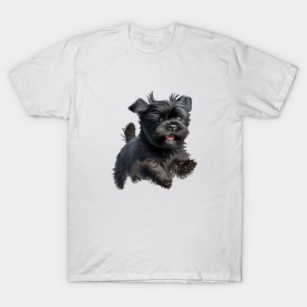 Affenpinscher - dog T-Shirt by Schizarty